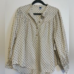 NWT Old Navy Cotton Blouse